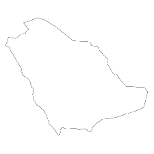 خريطة المملكة العربية السعودية